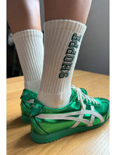 Load image into Gallery viewer, LE BON SHOPPE PREPPY SOCKS || CANVAS/ GREEN