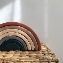 Load image into Gallery viewer, SABO CONCEPT WOODEN RAINBOW STACKING TOY