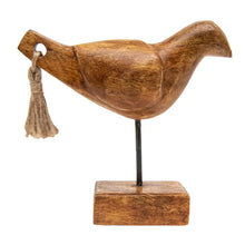 Load image into Gallery viewer, CROCKETT WOOD BIRD FIGURE