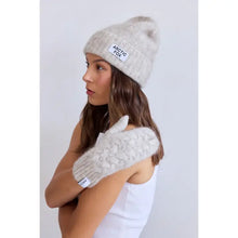 Load image into Gallery viewer, MOHAIR MITTENS || ARCTIC WHITE