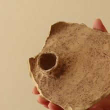 Load image into Gallery viewer, OF THE EARTH || ANCIENT GATHERED EARTH CANDLE HOLDER