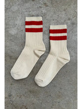 Load image into Gallery viewer, LE BON SHOPPE HER SOCKS VARSITY || RED