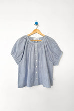 Load image into Gallery viewer, LE BON SHOPPE EMILY SHORT SLEEVE TOP || BLUE STRIPE