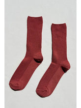 Load image into Gallery viewer, LE BON SHOPPE TROUSER SOCKS || WHISKEY