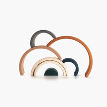 Load image into Gallery viewer, SABO CONCEPT WOODEN RAINBOW STACKING TOY