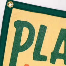 Load image into Gallery viewer, OXFORD PENNANT PLANT A LITTLE GARDEN EAT A LOT OF PEACHES || JOHN PRINE