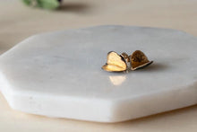 Load image into Gallery viewer, FOLD STUDS || BLACK + GOLD