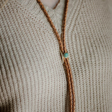 Load image into Gallery viewer, Shepherd Bolo Tie // Turquoise