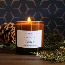 Load image into Gallery viewer, LINEAGE PINE CAMP SOY CANDLE