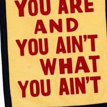 Load image into Gallery viewer, OXFORD PENNANT YOU ARE WHAT YOU ARE CAMP FLAG || JOHN PRINE