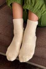 Load image into Gallery viewer, LE BON SHOPPE CLOUD SOCKS || ECRU