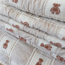 Load image into Gallery viewer, NEW GRAIN PATCHWORK PILLOWCASE || TEDDY