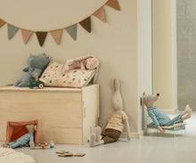 Load image into Gallery viewer, MAILEG SLEEPING BUNNY PLUSH, SMALL || POWDER