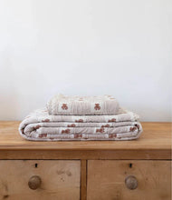 Load image into Gallery viewer, NEW GRAIN PATCHWORK TWIN BLANKET || TEDDY