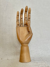 Load image into Gallery viewer, VINTAGE WOODEN ARTICULATED HAND
