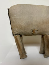 Load image into Gallery viewer, PRIMITIVE STRAW STUFFED ELEPHANT