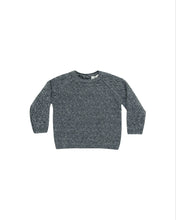 Load image into Gallery viewer, SALE - QUINCY MAE KNIT SWEATER || HEATHERED INDIGO