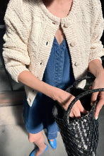 Load image into Gallery viewer, LE BON SHOPPE MASON COTTON CARDIGAN|| NATUREL