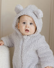 Load image into Gallery viewer, SALE - QUINCY MAE Bear Jumpsuit - Frost