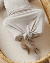 Load image into Gallery viewer, QUINCY MAE KNOTTED BABY GOWN || STARS
