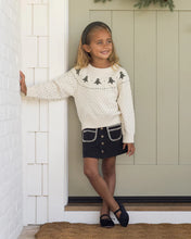 Load image into Gallery viewer, RYLEE + CRU FAIR ISLE SWEATER || TREES