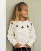 Load image into Gallery viewer, RYLEE + CRU FAIR ISLE SWEATER || TREES