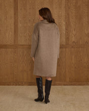 Load image into Gallery viewer, RYLEE + CRU PRESLEY LONGLINE COAT | CAMEL