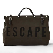 Load image into Gallery viewer, Escape Canvas Utility Bag || Olive Green