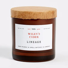 Load image into Gallery viewer, LINEAGE WILEY'S CIDER SOY CANDLE