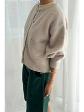Load image into Gallery viewer, LE BON SHOPPE AMELIE ALPACA CARDIGAN || SMOKE