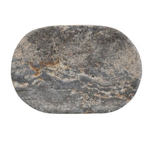 Load image into Gallery viewer, OVAL TRAVERTINE SOAP DISH