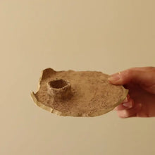 Load image into Gallery viewer, OF THE EARTH || ANCIENT GATHERED EARTH CANDLE HOLDER
