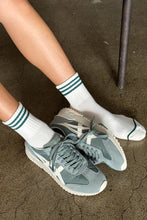 Load image into Gallery viewer, LE BON SHOPPE GIRLFRIEND SOCKS || EGRET