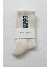 Load image into Gallery viewer, LE BON SHOPPE PREPPY SOCKS || CANVAS/ GREEN