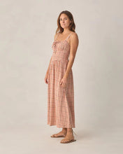 Load image into Gallery viewer, RYLEE + CRU WOMEN"S PRIMROSE MAXI DRESS || POPPY GINGHAM