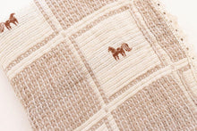 Load image into Gallery viewer, NEW GRAIN PATCHWORK BLANKET || PONY
