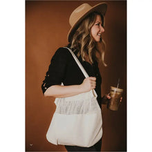 Load image into Gallery viewer, ORGANIC HALF MESH MARKET TOTE