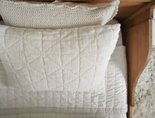 Load image into Gallery viewer, NEW GRAIN QUILTED PILLOWCASE || NATURAL
