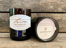 Load image into Gallery viewer, TRIM WINE BOTTLE SOY CANDLES || COFFEE SHOP