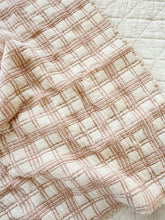 Load image into Gallery viewer, NEW GRAIN FRENCH PLAID BLANKET || PETAL
