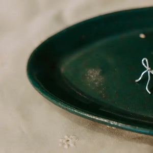 DAINTY BOW STUDS || STERLING SILVER