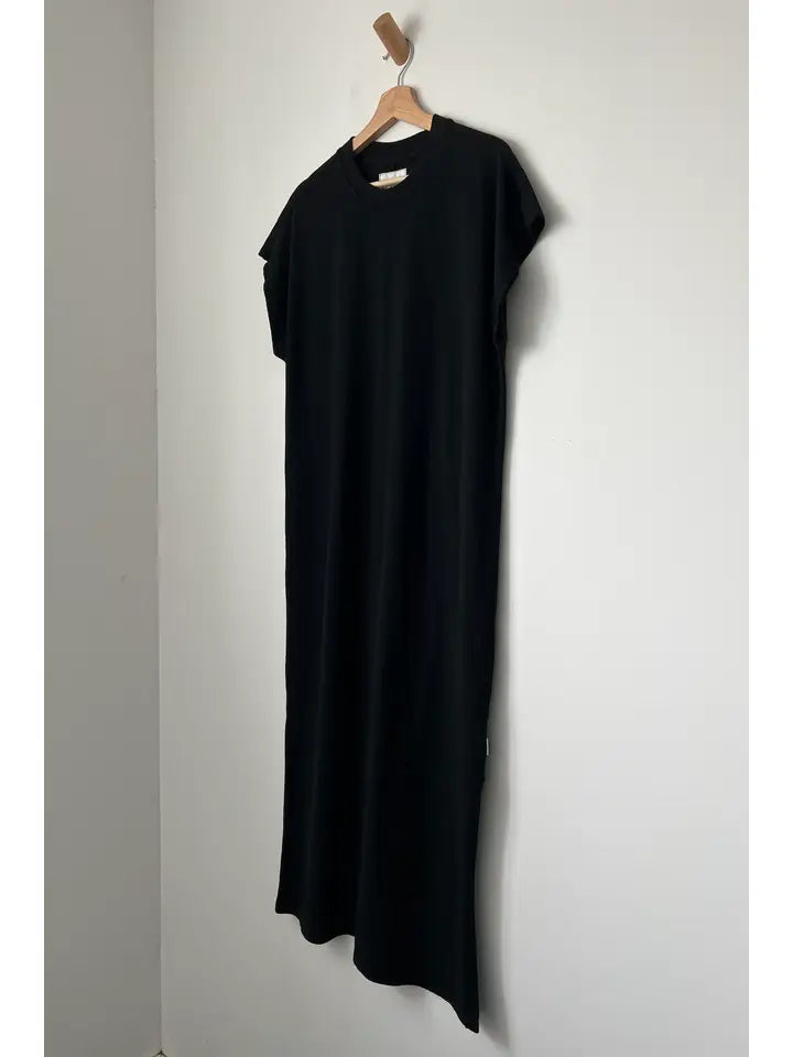 LE BON SHOPPE JEANNE DRESS || BLACK