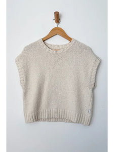 LE BON SHOPPE ZOE COTTON SWEATER || DIJON