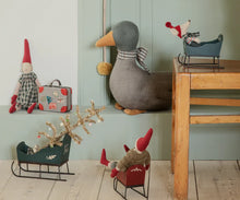 Load image into Gallery viewer, MAILEG SLEIGH,  MOUSE || GREEN

