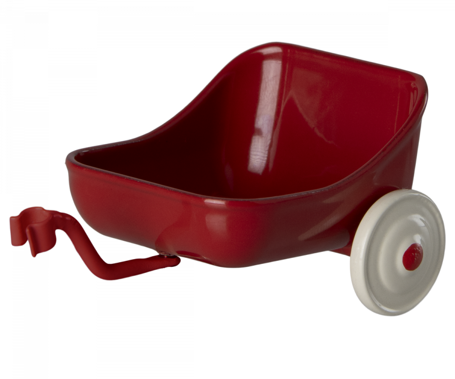 MAILEG TRICYCLE HANGER, MOUSE || RED
