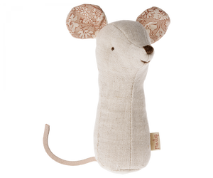 MAILEG LULLABY FRIENDS MOUSE RATTLE || NATURE