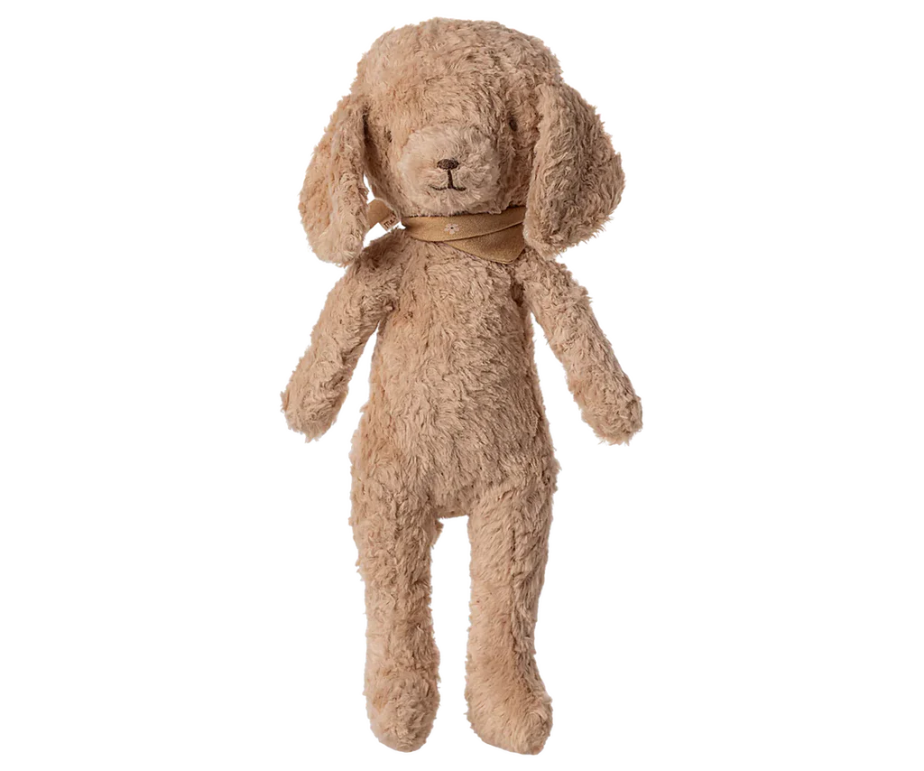 MAILEG POODLE DOG, VINTAGE PLUSH - DUSTY POWDER