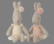 Load image into Gallery viewer, PREORDER -  MAILEG RABBIT MICRO BALLET SUIT
