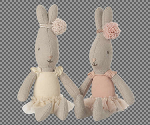 PREORDER -  MAILEG RABBIT MICRO BALLET SUIT