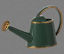 Load image into Gallery viewer, PREORDER -  MAILEG WATERING CAN, MOUSE || DARK GREEN
